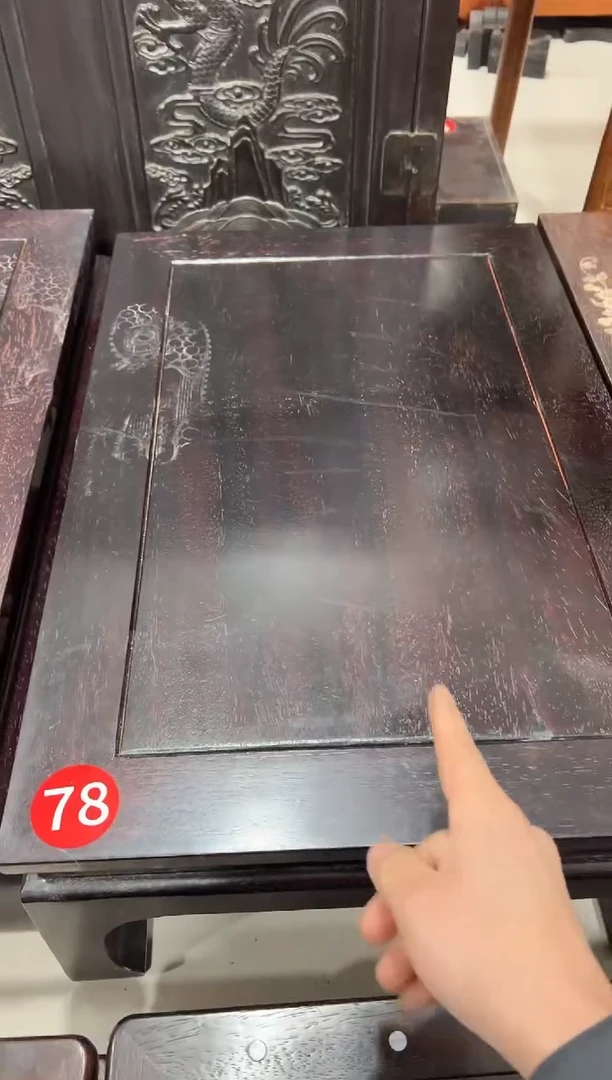 78紫檀木大号炕桌