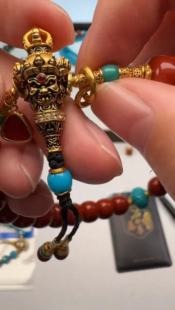 未镶嵌绿松石配饰配饰不****～手串手串