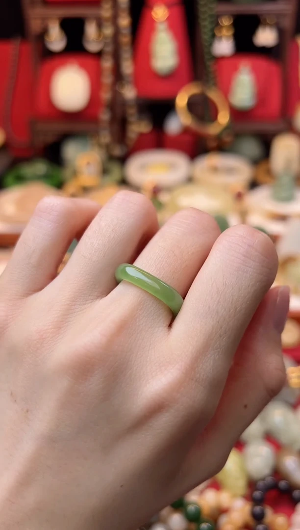 【闪购商品】和田玉戒指未镶嵌1