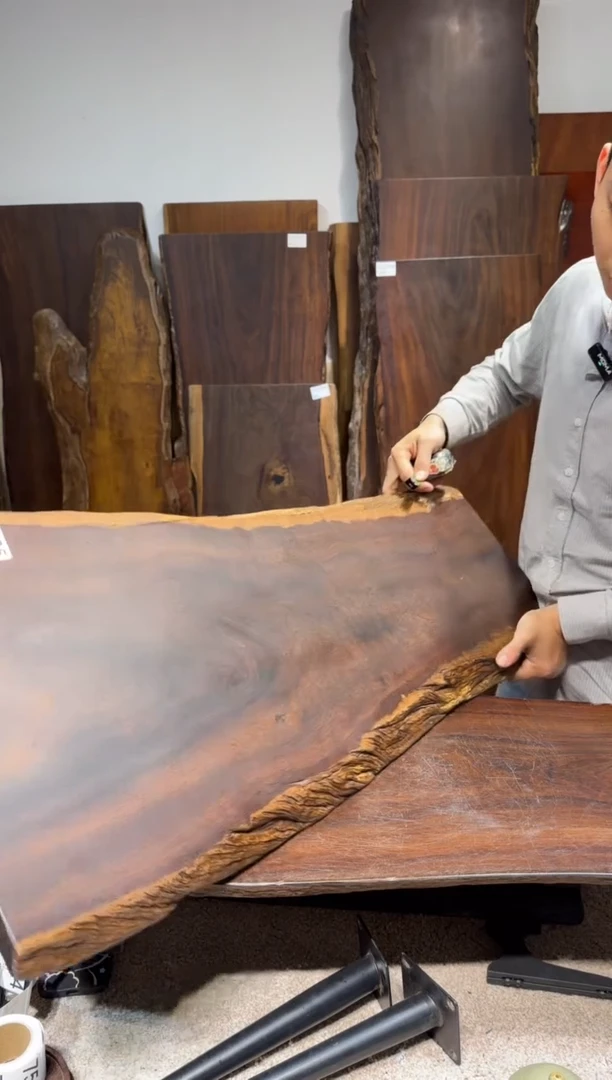 风车木（黑檀木）尺寸88*33-44*3编号295