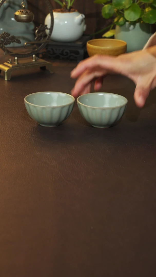 【闪购商品】杯宣宝汝瓷原矿原釉