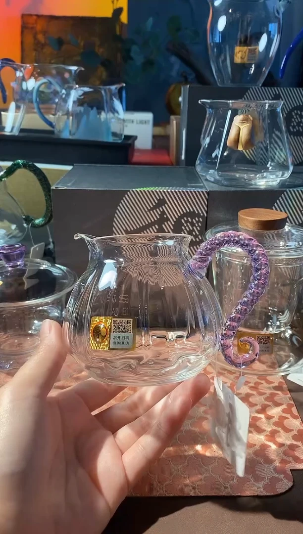 莲意茶海。。紫色。。。。