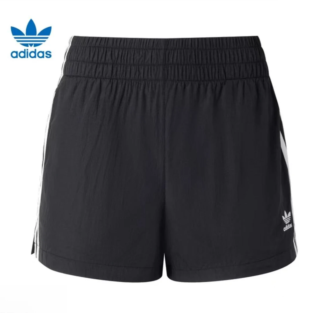 adidas阿迪达斯女子SHORT SHORT W舒适梭织夏季训练短裤KA3924