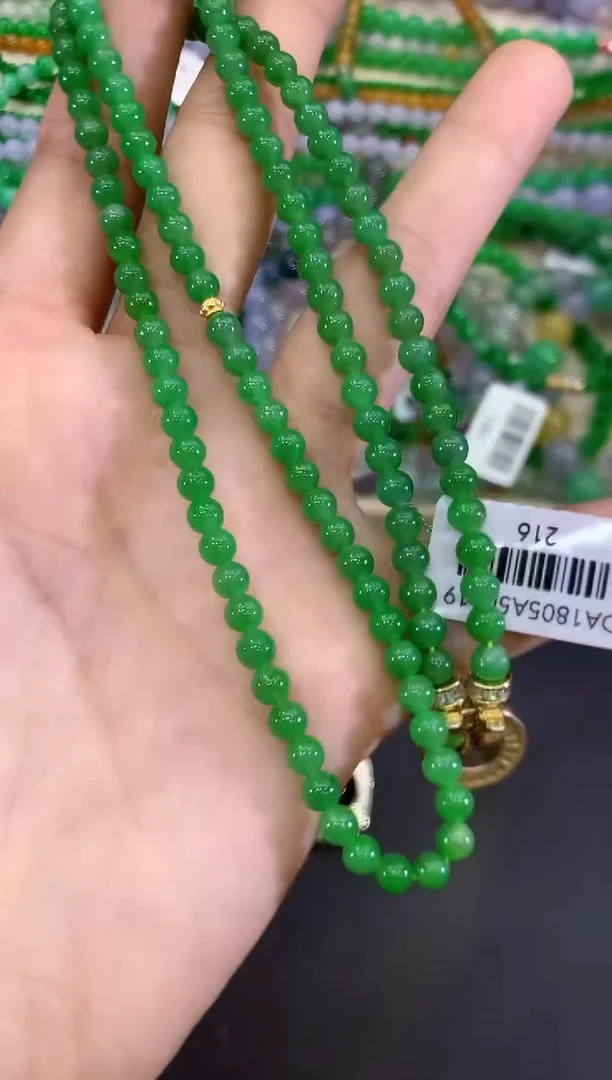 未镶嵌手串翡翠从34