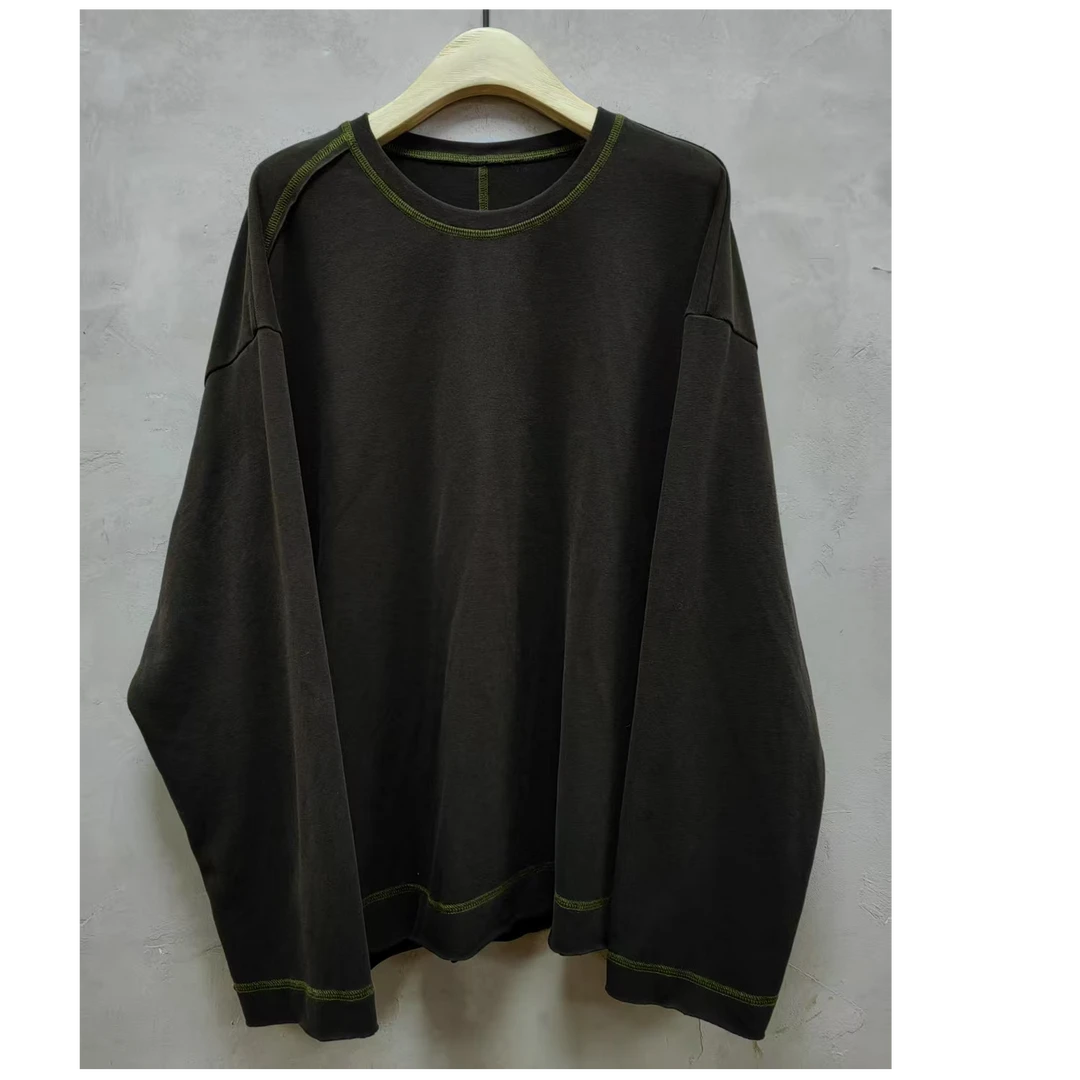 西子分享S3476 古蘭木 休闲简约 圆领水洗【上衣】