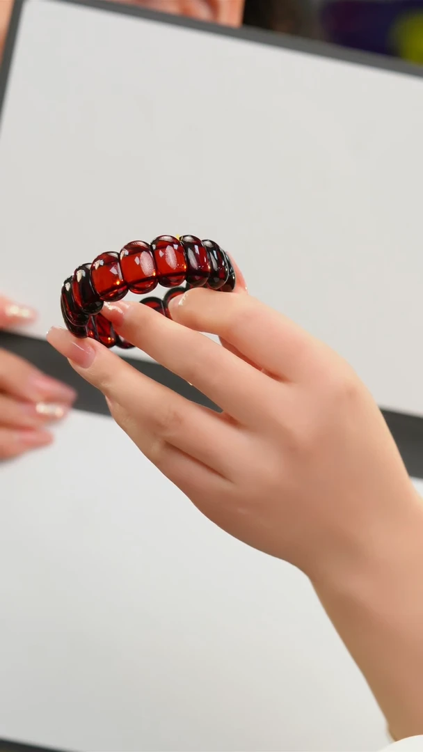 【闪购商品】血珀手链未镶嵌19+血珀手牌中号