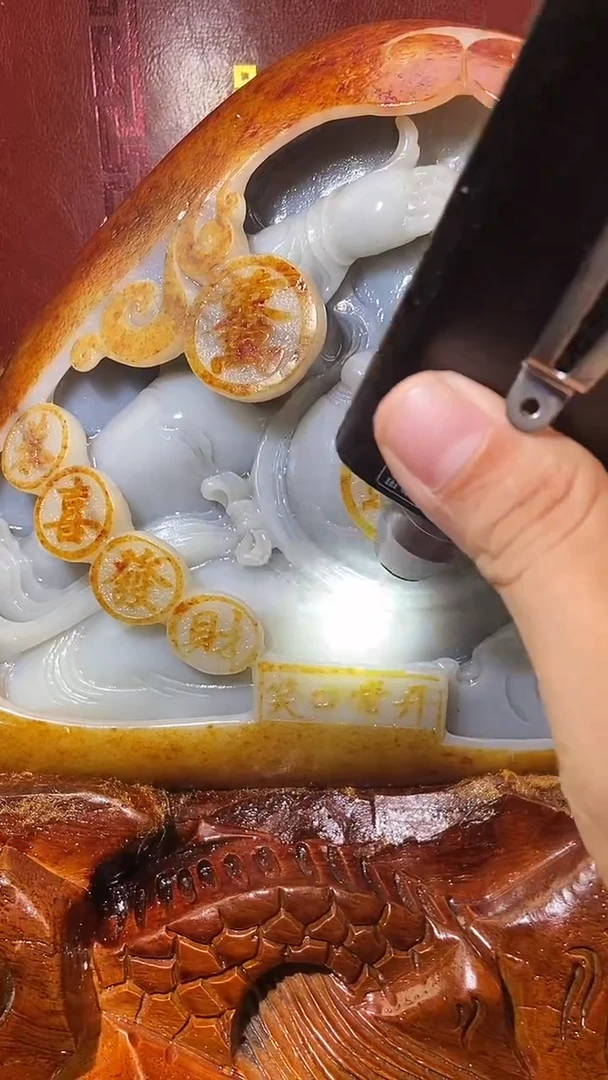 颈饰未镶嵌和田玉祥**驼HX