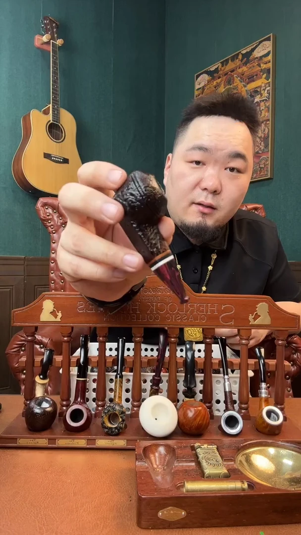 石楠木文*利意大利进口石楠木烟斗