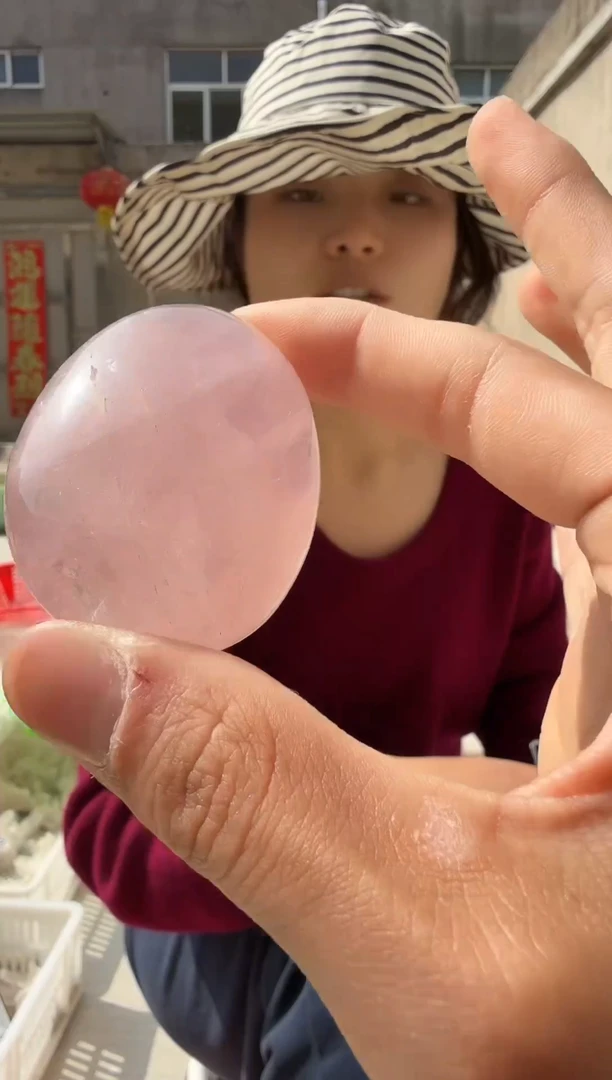 摆件未镶嵌水晶手把件 722