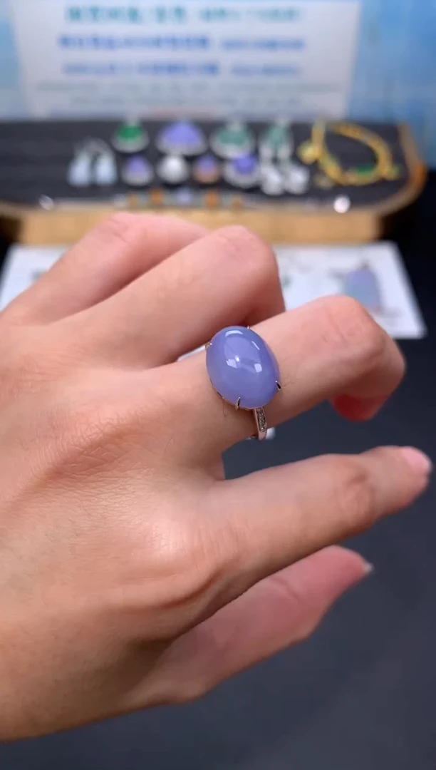 定制翡翠18K金镶嵌模式推广期48小时鉴赏期