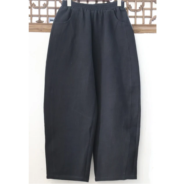 【田园刘娟-服装】野游萝卜裤 244172  X