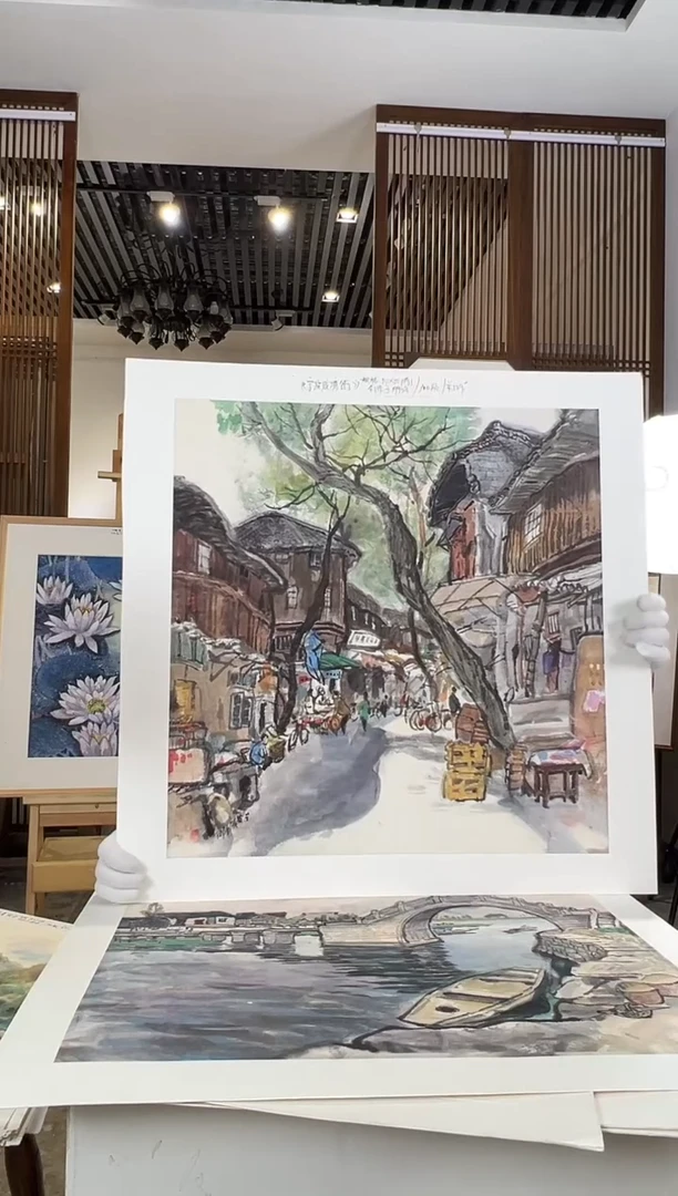 版画耿玉琨名章限量版画S