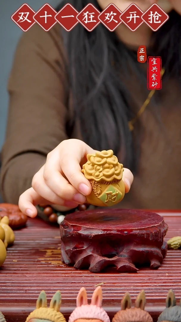 紫砂茶宠宜兴紫砂茶宠摆件