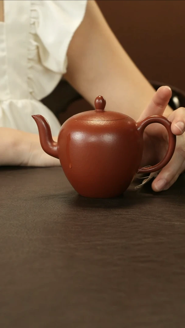 茶壶紫砂范敬荣 朱泥 美人肩 230cc