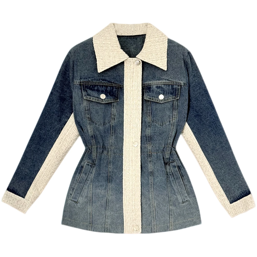 CocoHerben高奢系列设计师早春时尚女式外套HWTY010