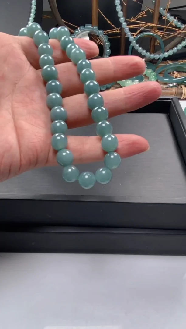 【闪购商品】翡翠手串未镶嵌多样性发货20颗卡9.5