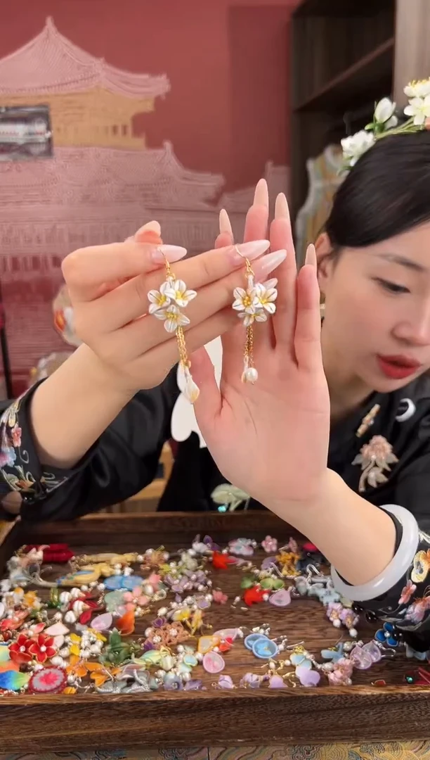 【闪购商品】刺绣苏绣世家非遗手工（耳环）