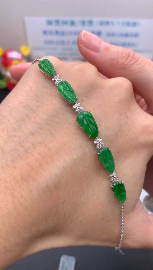 【闪购商品】定制翡翠18K金镶嵌模式推广期24小时鉴赏期