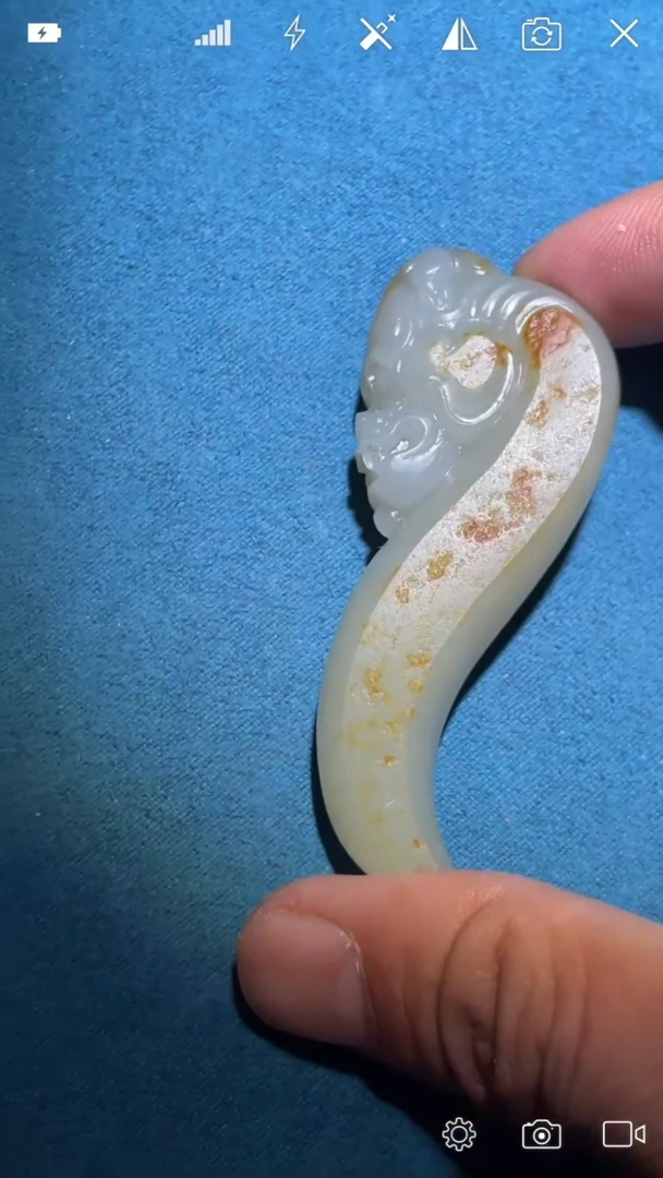 【闪购商品】和田玉YY未镶嵌龙钩小手捻