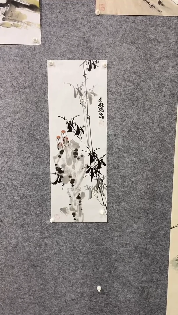 国画缪新农国画作品