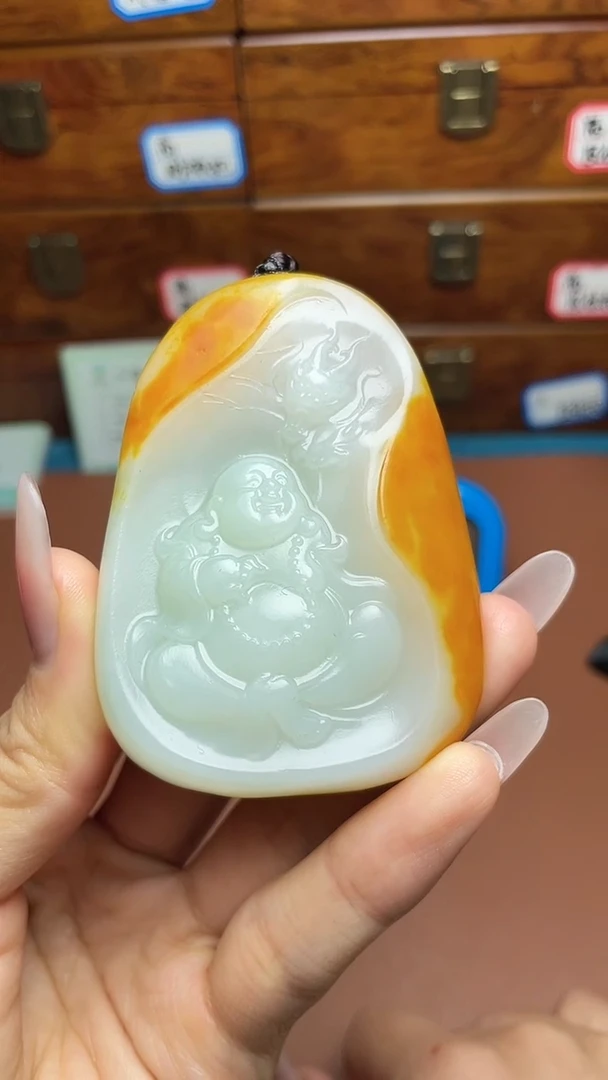 未镶嵌和田玉挂件金**华和田玉