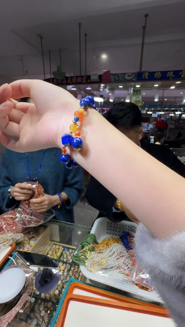 未镶嵌青金石手链多样性发一件 545