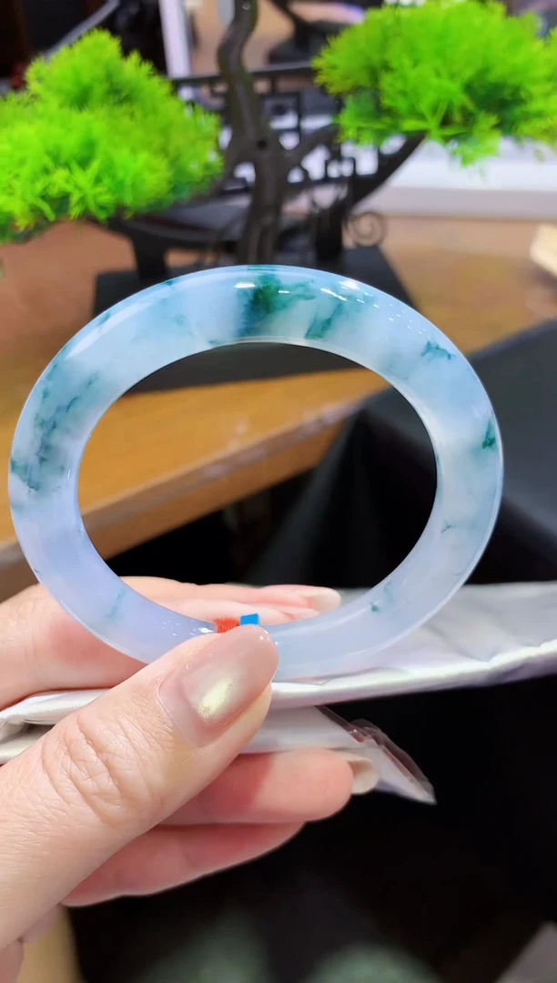 未镶嵌手镯翡翠k35天然A货缅甸翡翠54