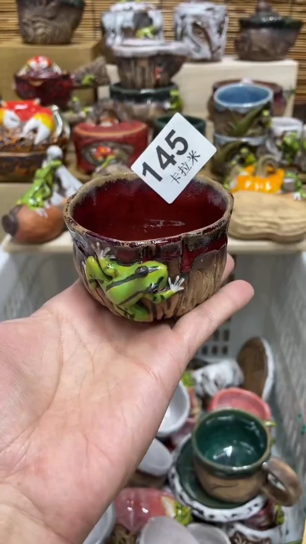 ?****?145精美粗陶手工柴烧