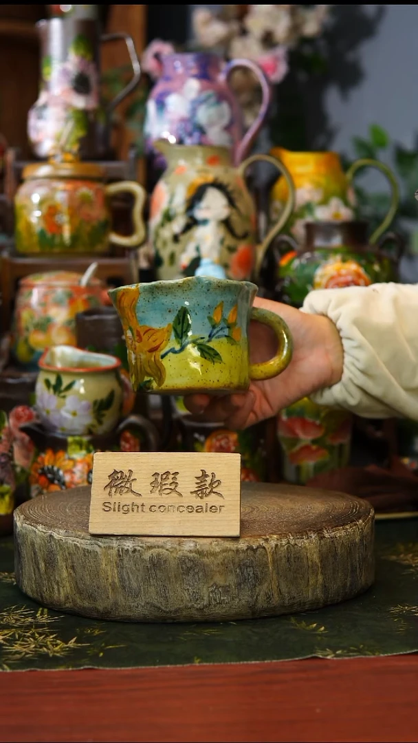 陶瓷20景德镇手工手绘釉下彩