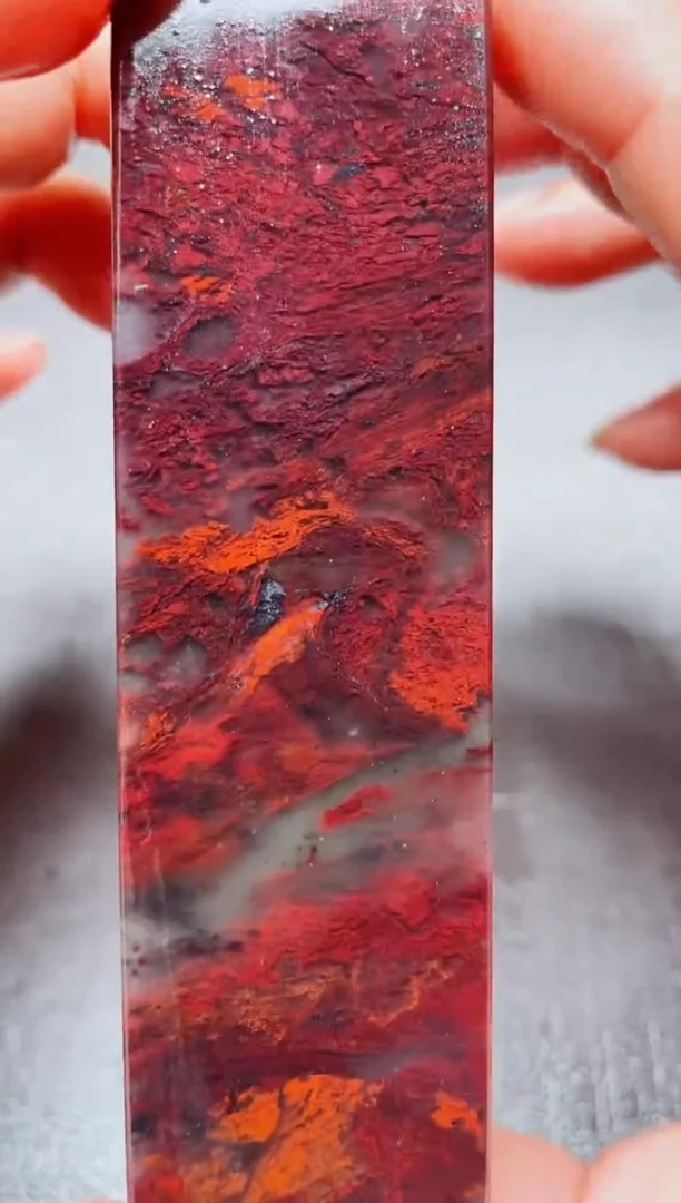 玉桂林鸡血玉素章--14