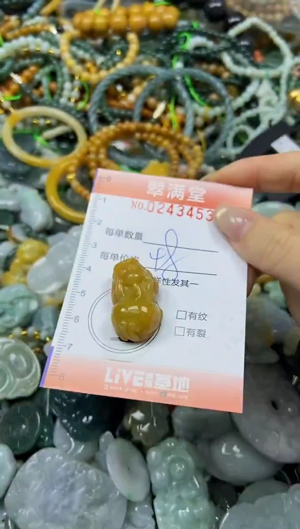 未镶嵌挂件翡翠闪购0243453