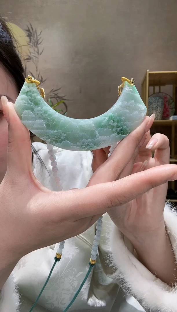 【闪购商品】翡翠颈饰未镶嵌吊坠