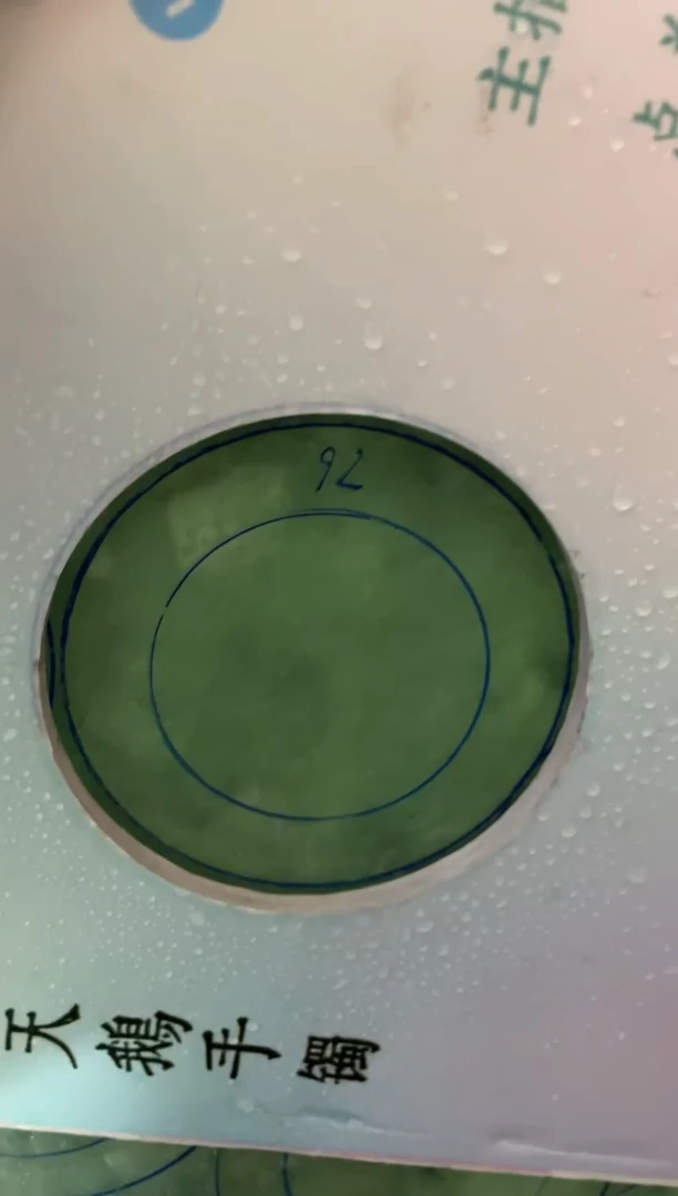 未镶嵌手镯定制翡翠快***白定制手镯ADL1/DZS