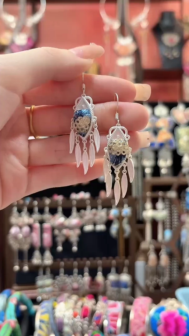 织绣 云织谣民族风精美饰品  88