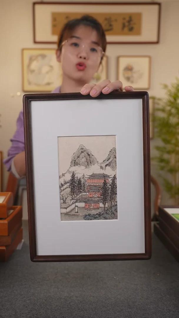 横款鹿鸣现代美术馆-韩璇老师作品