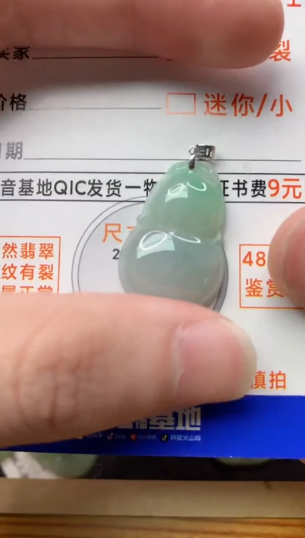 【闪购商品】翡翠颈饰18K金镶嵌1............