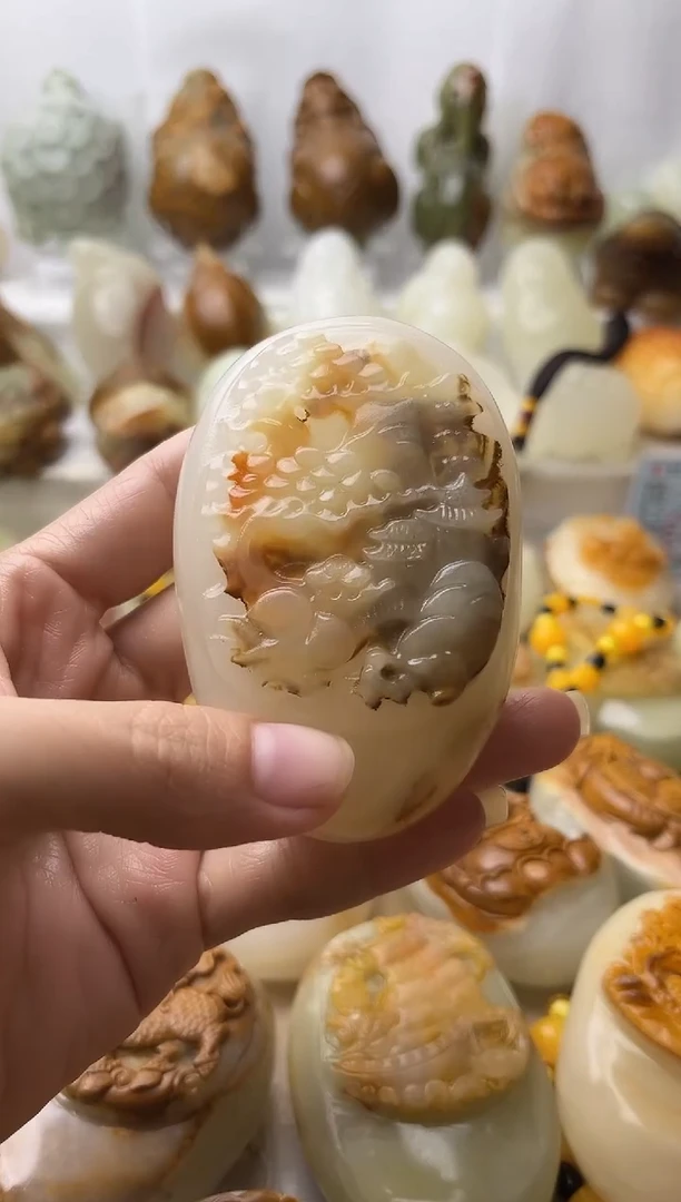 石材方解石棉纹正常不退换山水微瑕