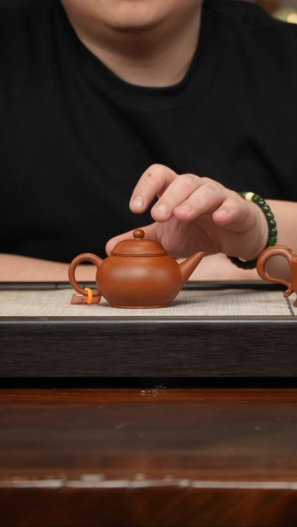 【闪购商品】紫砂茶壶朱泥标平