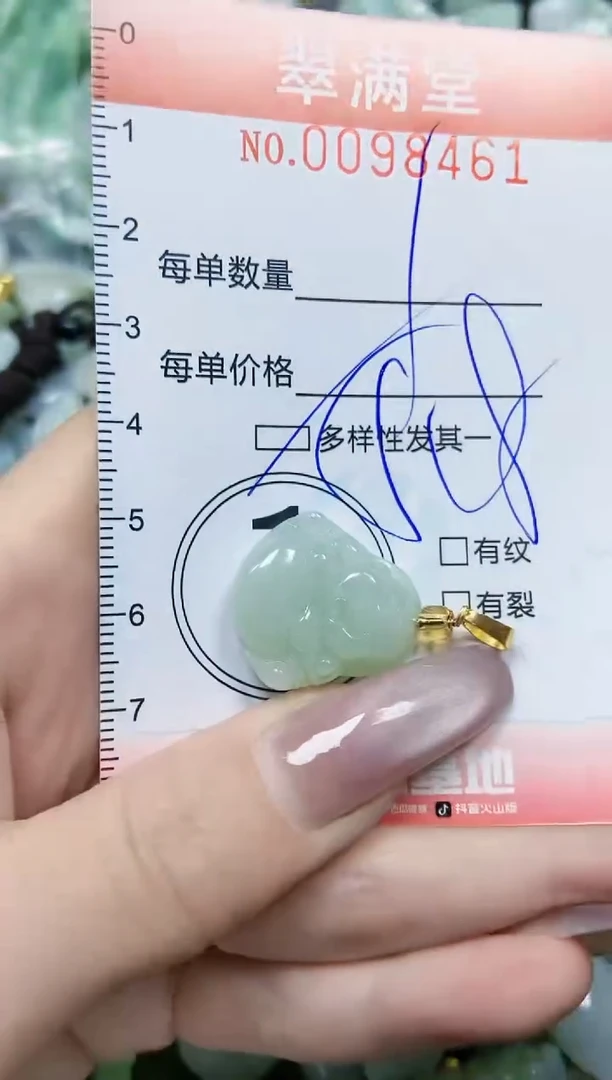 【闪购商品】翡翠颈饰未镶嵌闪购0098461多样性发其一