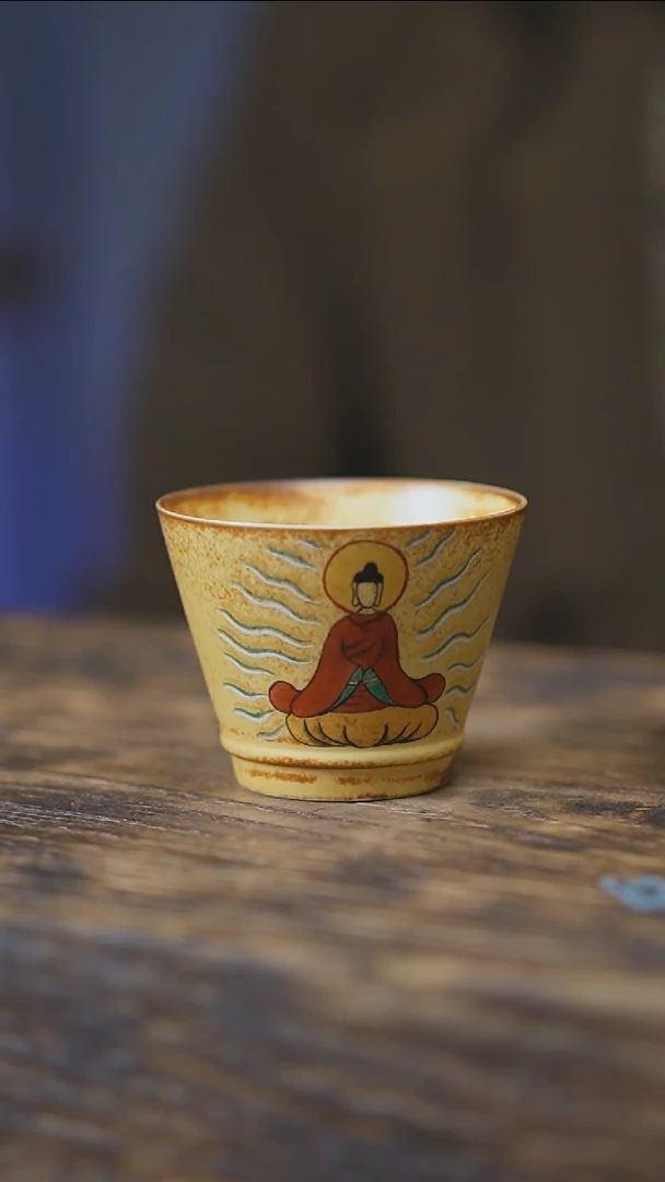 【闪购商品】手绘系列无相佛单杯