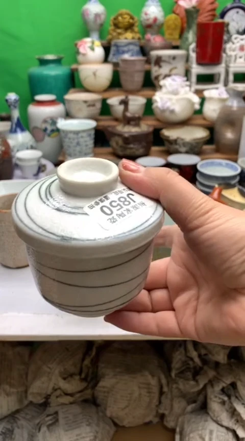 【闪购商品】盖碗海外回流瓷器