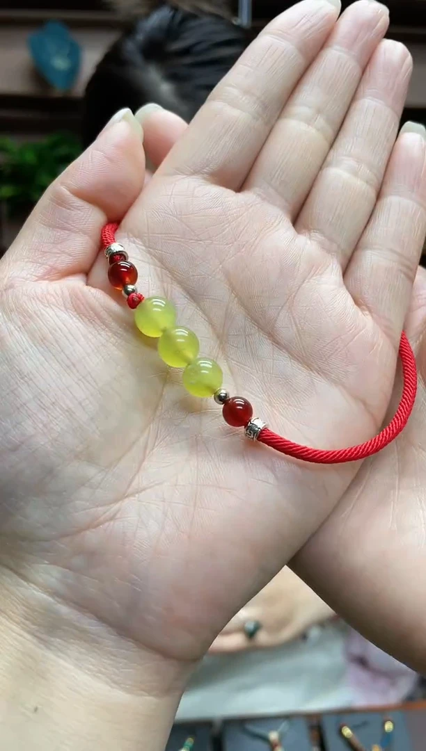【闪购商品】蛇纹石玉手绳未镶嵌多样性发货 其中发一