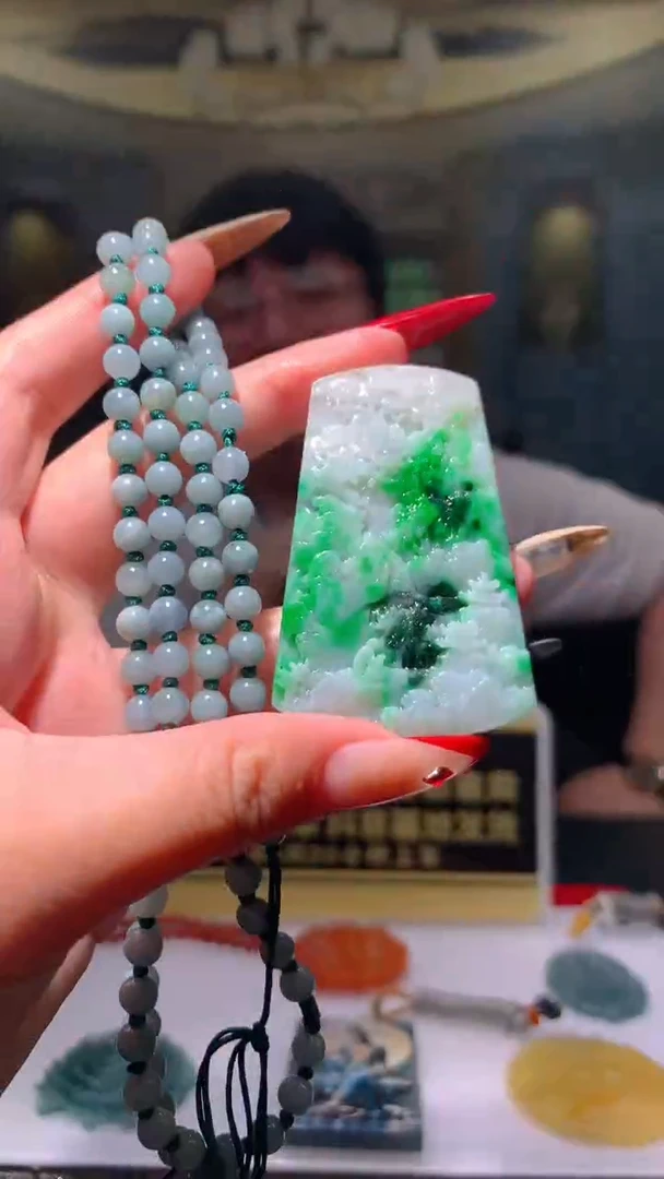 定制翡翠未镶嵌闪购毛货链接XP008