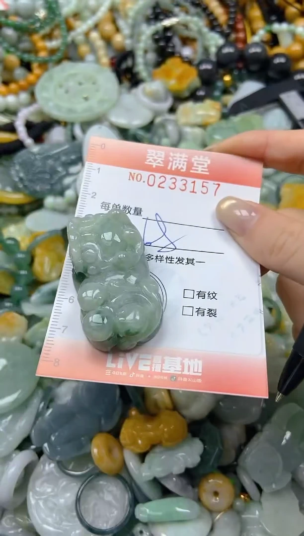 未镶嵌挂件翡翠闪购0233157