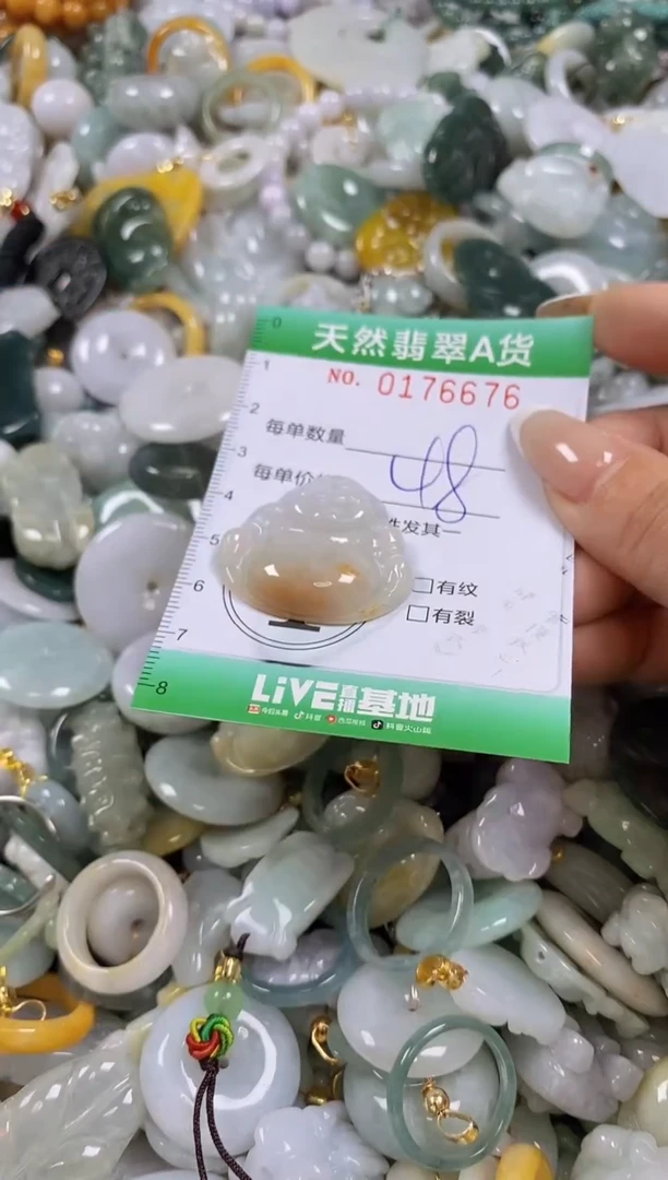 翡翠未镶嵌颈饰闪购0176676