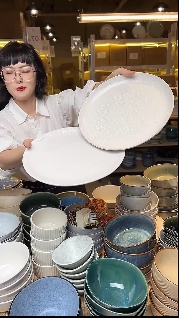 瓷263外贸尾货窑变釉下彩默认微瑕