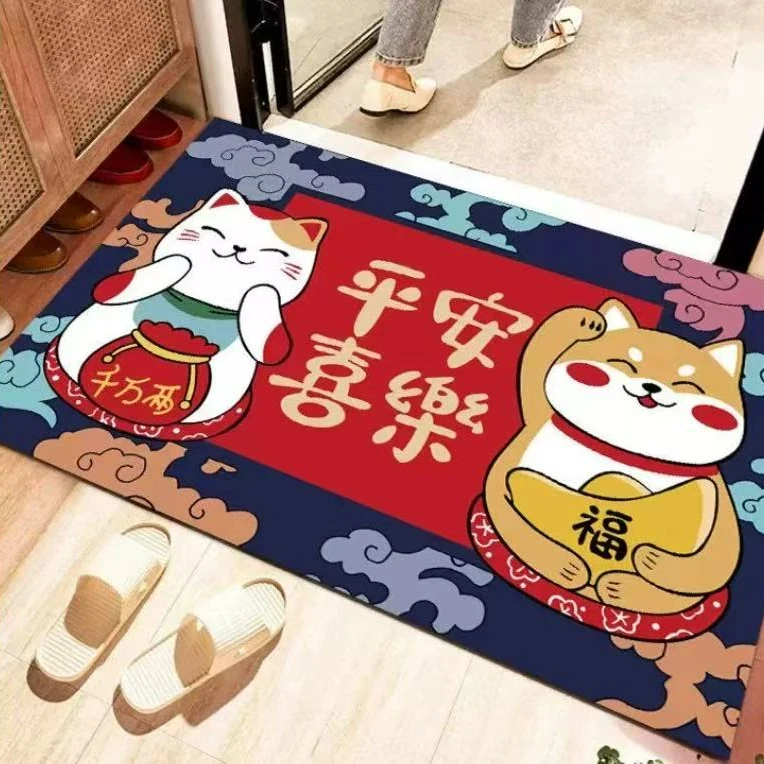 硅藻泥地垫浴室卫生间厨房入户门口家用厕所爆款可擦可裁剪高级感