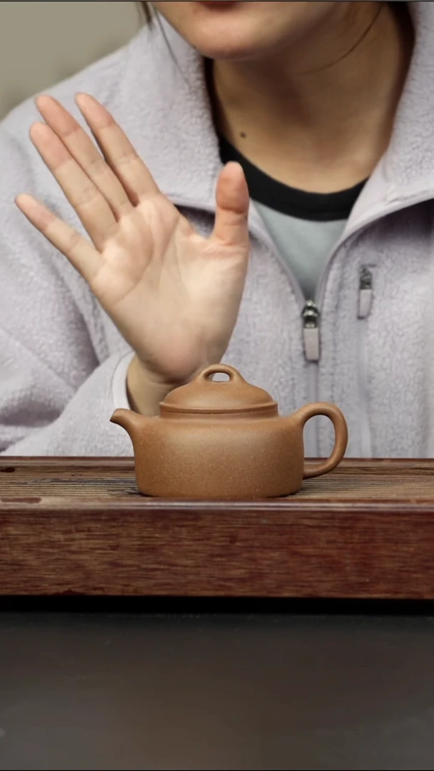 茶壶紫砂老段 过桥井栏