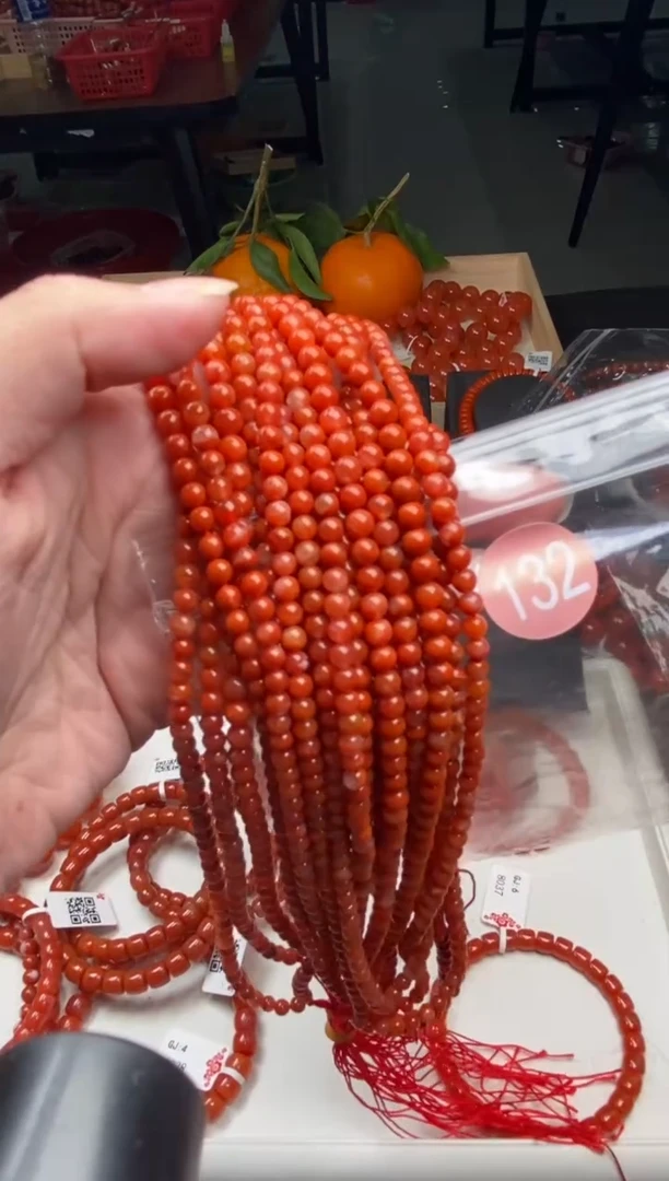 【闪购商品】南红玛瑙珠宝奇石未镶嵌132-4随机多样性/一条