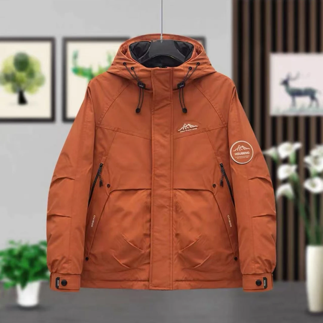 DM1012*行走的暖宝宝【国标羽绒服】情侣加厚外套